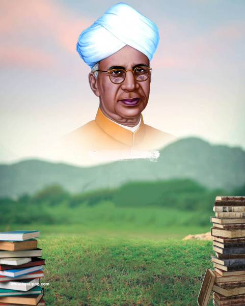 School Happy Teachers day editing background