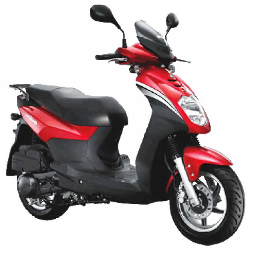 Scooty With Transparent Background