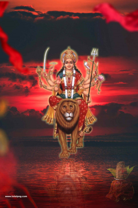 Sherawali Navratri editing background