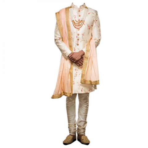 Sherwani headcut wedding dress png  (1)
