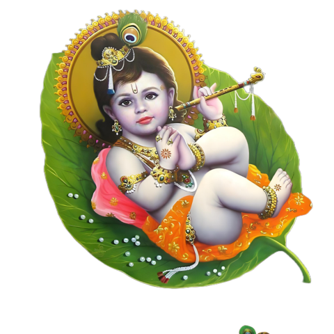Shri Krishna Janmashtami PNG Image