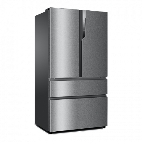 Silver black Refrigerator png images, Fridge transparent background