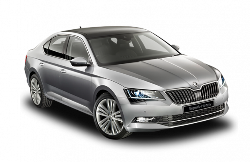 Silver transprent png skoda