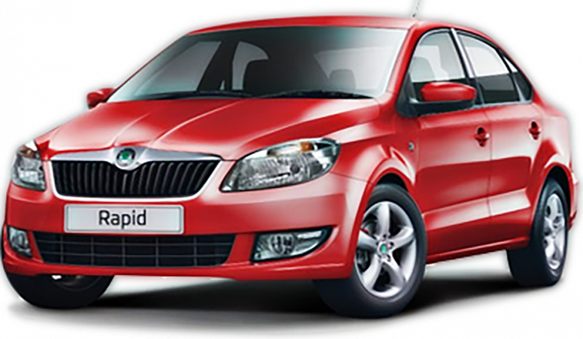 Skoda transprent background