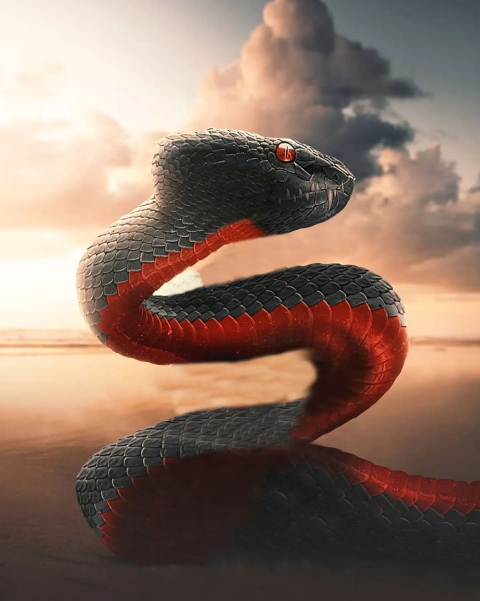 Snake hd photo editing background