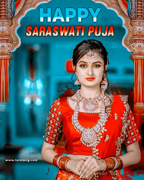Snapseed saraswati puja background