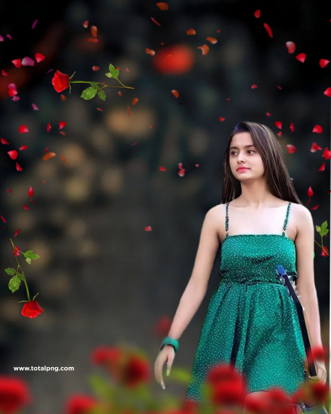 Snapseed Valentine day Cb background With Girl