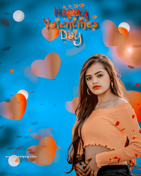 Snapseed valentine day photo editing background