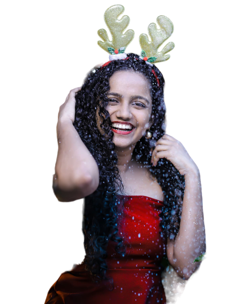 Snata Girl PNG Transparent Images Free