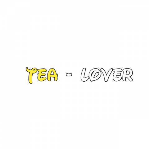 Tea Lover Text PNG Images Free Download