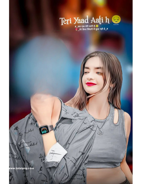 Teri yaad aati cb editing background