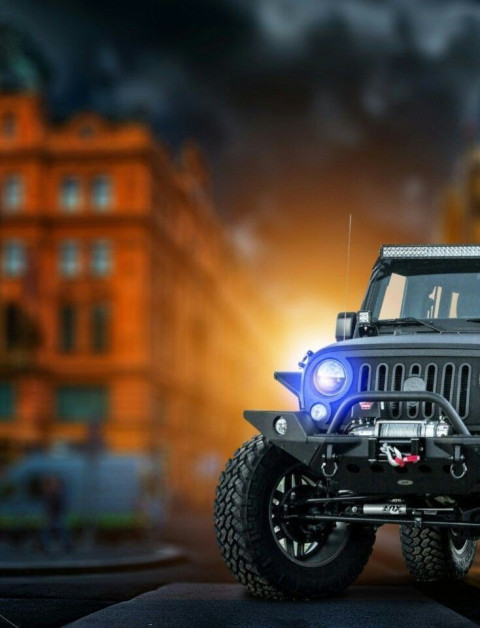 Thar jeep Cb background