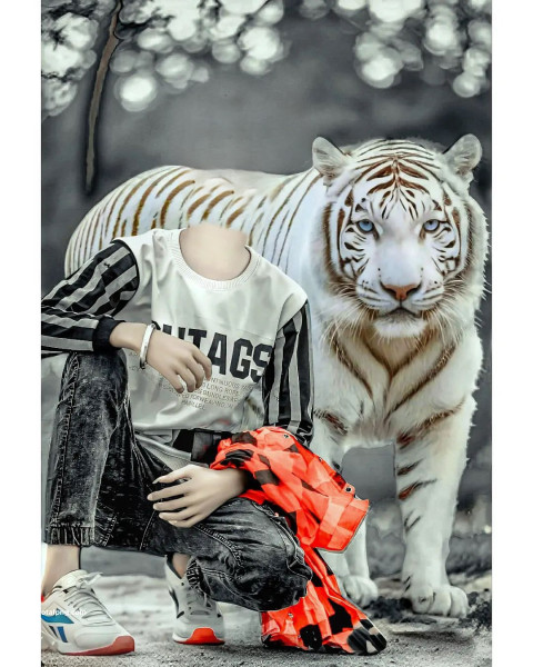 Tiger Cb Editiong Background Face cut