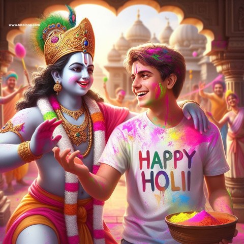 Top 5 Holi Special Ai 3d Images with your name and face – Bing Image Creator