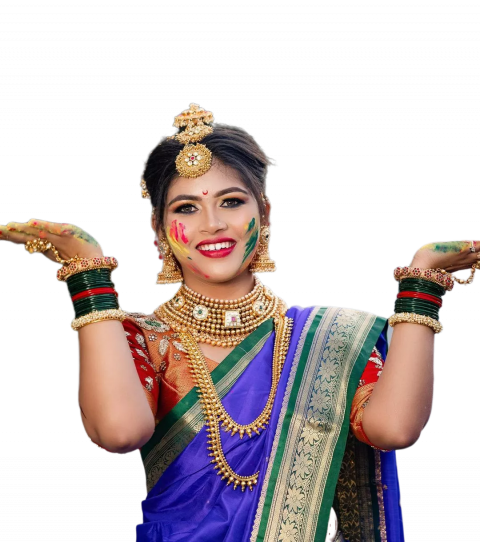 Traditional holi girls holi girl png free