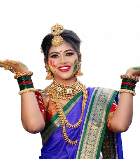 Traditional holi girls holi girl png free