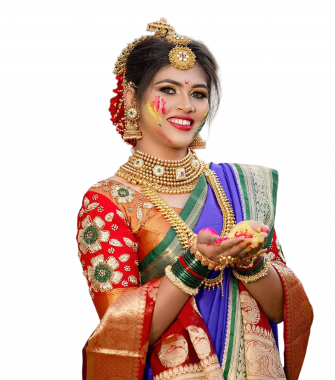 Traditional holi girls holi girl png free