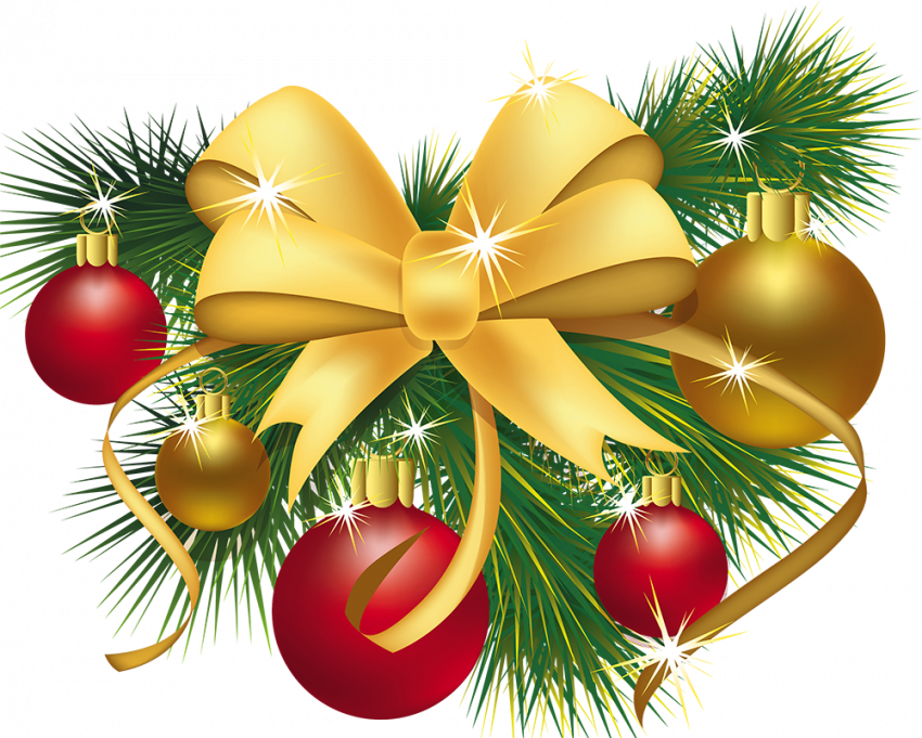 Transparent Christmas Decoration PNG