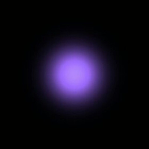 Transprenst blue lens flare png (2)