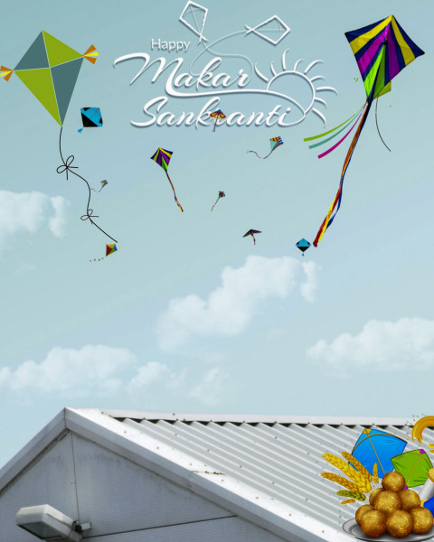 Trending makar sankranti editing background