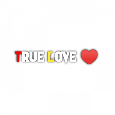 Ture love Text PNG Transparent Images Free Download