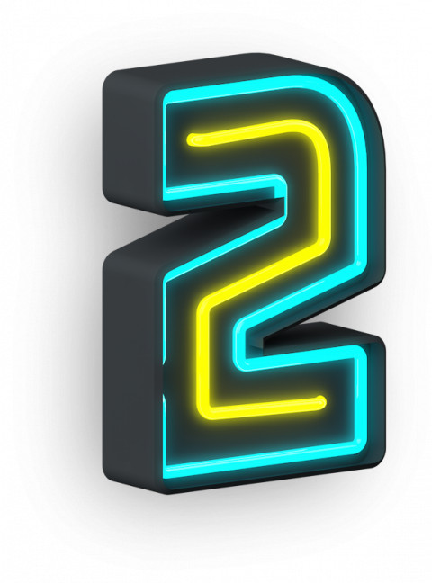 Two Neon transparent background png clipart