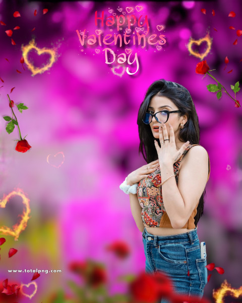 Valentine day Editing background