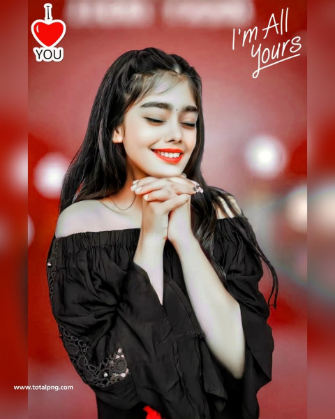 Valentine Day Special Photo Editing Background With Love Girl Cb