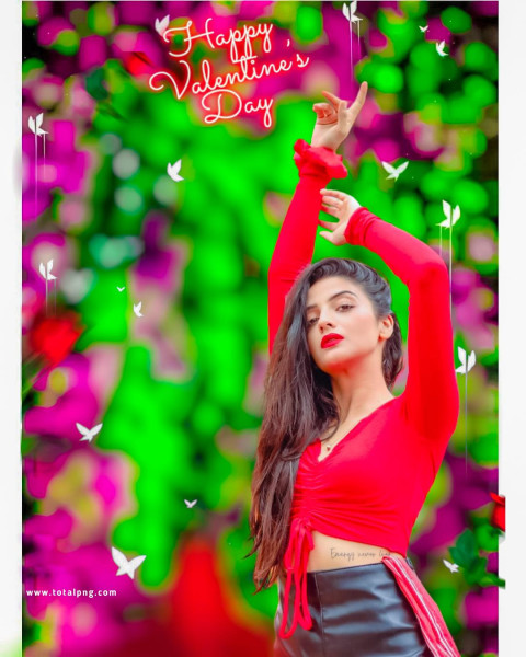 Valentine day trending editing background hd download free
