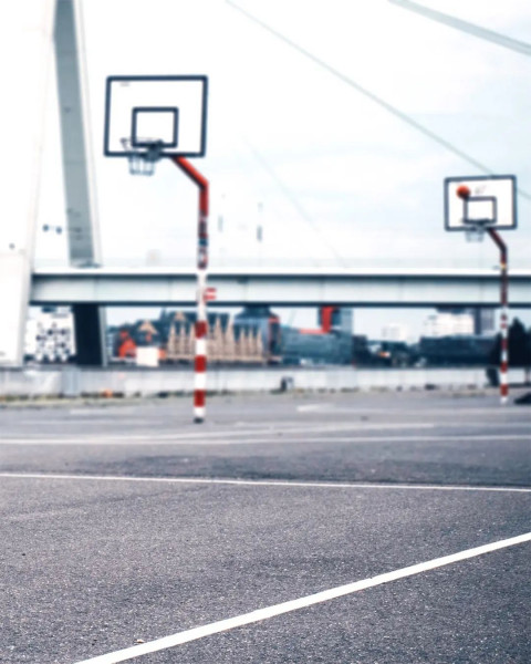 Volly ball ground editing background