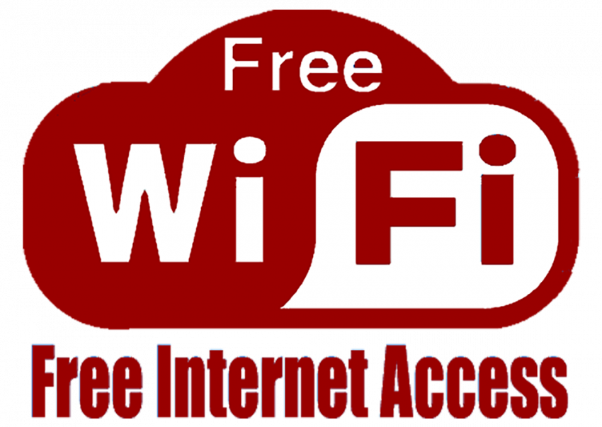 Wifi free internet Transparent background