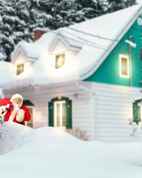 Winter christmas editing backgrounds