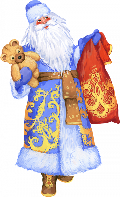 Winter santa claus png hd