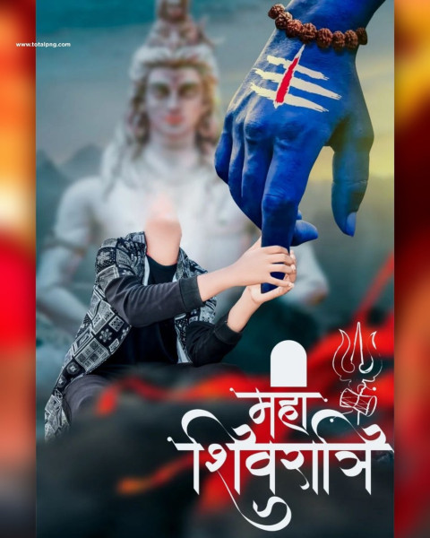 Without face Mahashivratri Editing Background