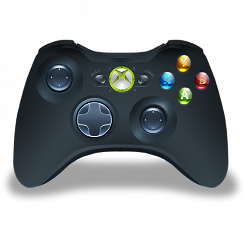 Xbox 360 Elite Pad transparent png,Xbox gaming transparent background