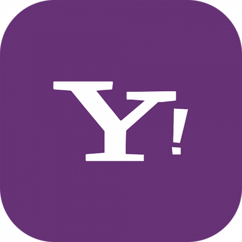 Yahoo blue Logo PNG Images