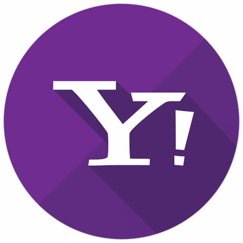 Yahoo logo transprent png