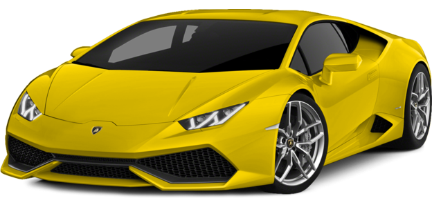Yellow Lamborghini Transparent PNG Hd
