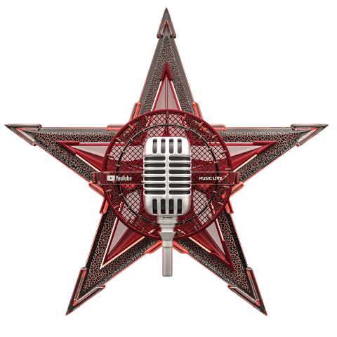 Youtube star mic png transparent images