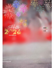 100+  New Happy New Year 2024 Photo Editing Background Hd