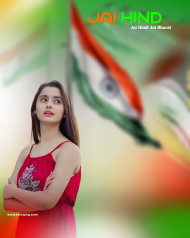 15 August Bakground With Girl