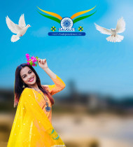 15 august girl editing background
