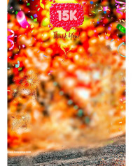 15K Followers cb background photo editing