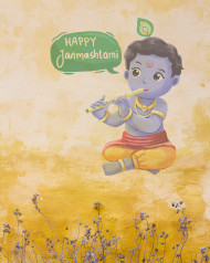 2022 Janmashtami editing background