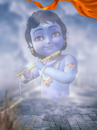 2022 Janmashtami Editing Background