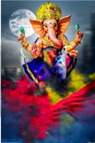 2022 Picsart Ganesh chaturthi editing background