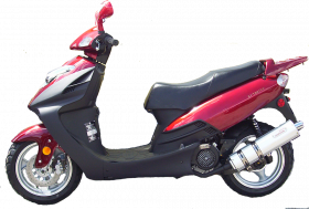 2022 Scooter With Transparent Background