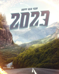 2023 hd new year editing background