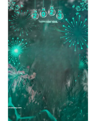 2023 New Year Cb background