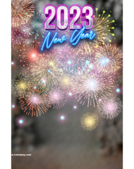 2023 new year editing background